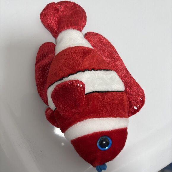 Ty Beanie Baby Jester the Fish  RETIRED DOB September 30, 2000 MWMT - Picture 5 of 6